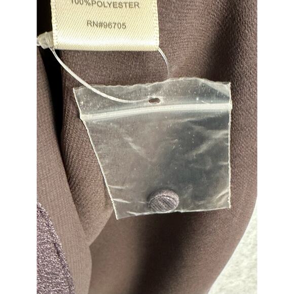 Rebecca Taylor Sz 2 NWOT 100% Silk Textured Lace Cami Ruffle romantic‎ goth - Picture 9 of 10